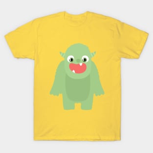 Monster Hairy Halloween Creature Skin Beast T-Shirt